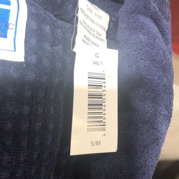 Majestic Men’s Luxurious 100% Cotton Terry Velour Robe size Small/medium - Picture 8 of 9